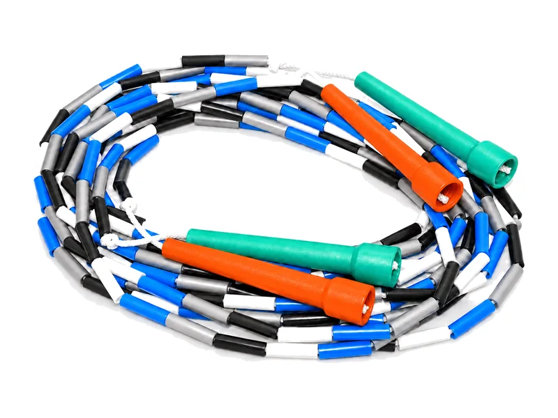 Beaded Double Dutch ropes
